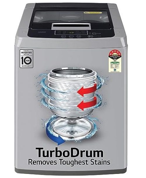 LG 6.5 Kg 5 Star Inverter Turbodrum Fully Automatic Top Loading Washing Machine
