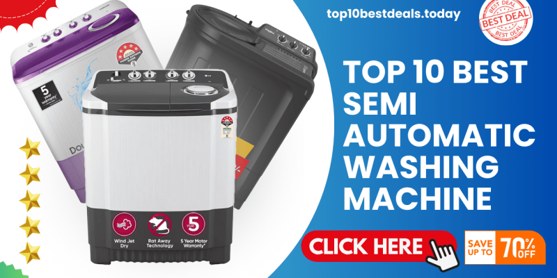 Best Semi Automatic Washing Machine In India [Top 10]