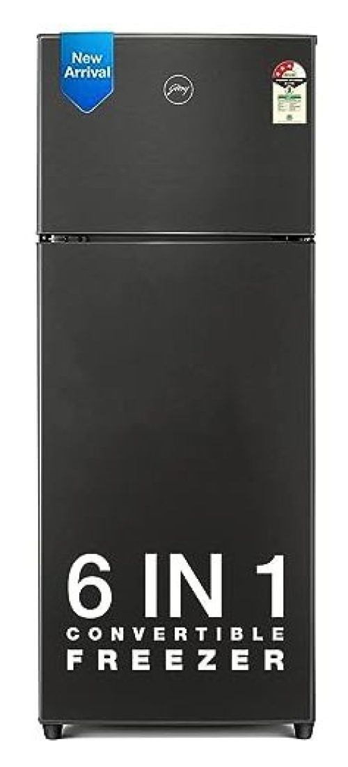 Godrej 244 L 3 Star Convertible Freezer 6-In-1, Frost Free Inverter Double Door Refrigerator
