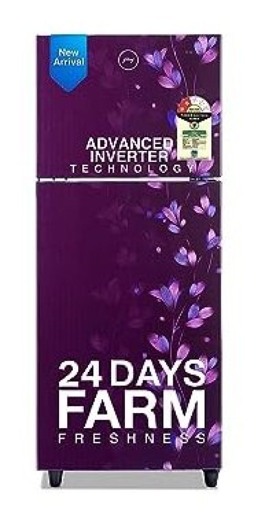 Godrej 253 L 2 Star With 24 Days Farm Freshness Inverter Frost Free Double Door Refrigerator