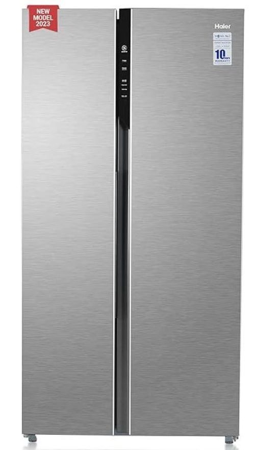 Haier 596 L Frost Free Inverter Side by Side Refrigerator