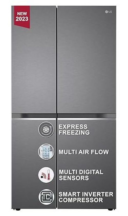 LG 655 L Frost-Free Inverter Side-By-Side Refrigerator
