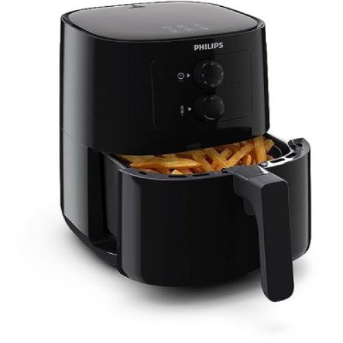 PHILIPS Air Fryer HD9200/90, uses up to 90% less fat, 1400W, 4.1 Liter, with Rapid Air Technology