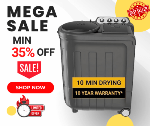 Today's Deals Offers On Semi Automatic Washing Machines