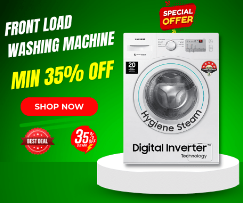 Today's Deals Offers On Front Load Washing Machines